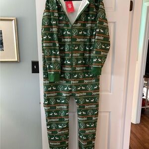 Jagermeister St Patrick’s Day Men’s Hooded Onsie XL NWT!